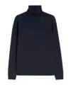 Weekend Max Mara Knit Turtleneck In Blue