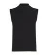 Weekend Max Mara Knitted Tank Top In Black