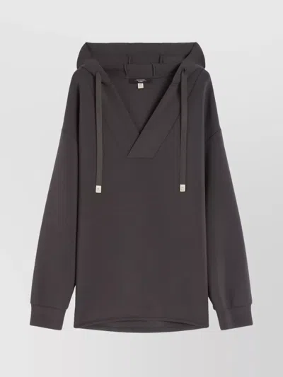 WEEKEND MAX MARA KNITWEAR OVERSIZED ADJUSTABLE HOOD
