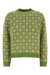 Weekend Max Mara Embroidered Acrylic Blend Paride Sweater In Printed