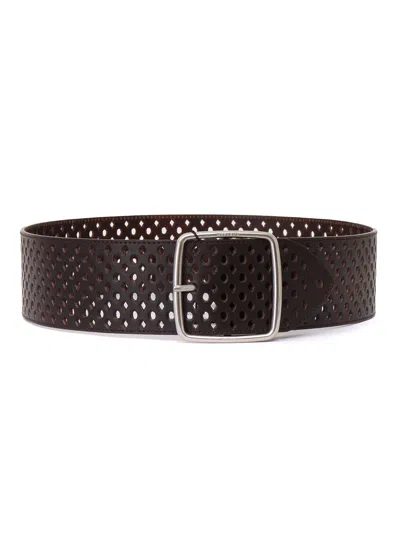 Weekend Max Mara Kuens Belt-suspenders In Brown