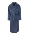 Weekend Max Mara Blue Resin Coat