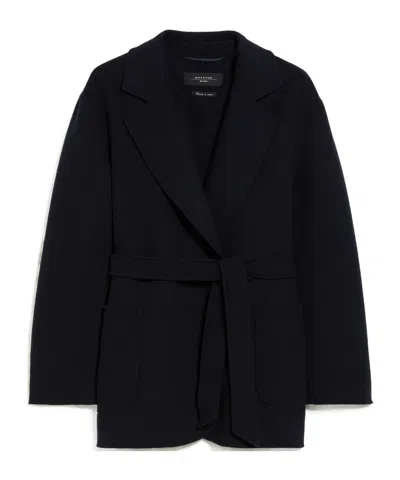 WEEKEND MAX MARA LACE-UP WOOL JACKET