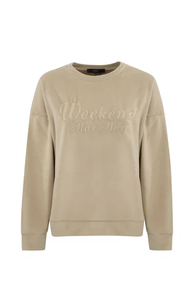 Weekend Max Mara Laghi Drop Cotton Sweatshirt