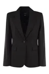 Weekend Max Mara Lamine In Black