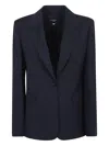 Weekend Max Mara Lamine Blazer In Blue