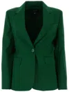 Weekend Max Mara Lamine Blazer In Green