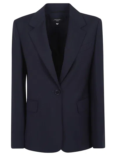 Weekend Max Mara Lamine Jacket In Blue