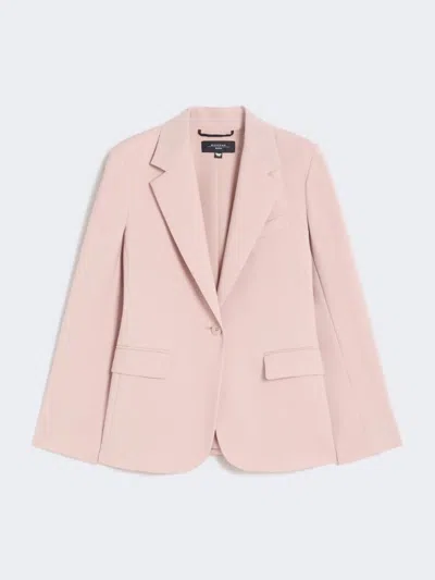 WEEKEND MAX MARA WEEKEND MAX MARA LAMINE JACKET LIGHT PINK
