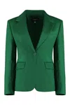 Weekend Max Mara Lamine Blazer In Green