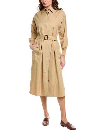 Weekend Max Mara Lampara Shirtdress In Brown