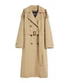 Weekend Max Mara Lapel Long-sleeved Coat In Brown