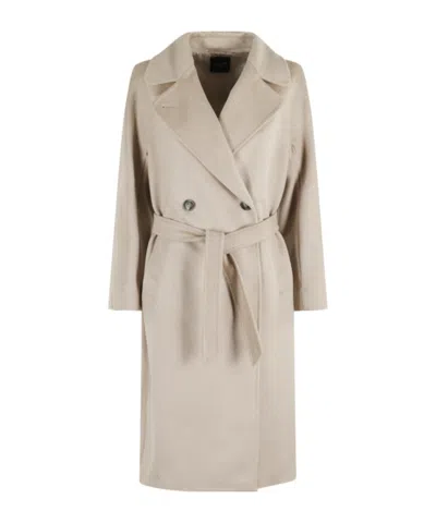 WEEKEND MAX MARA LAPEL LONG-SLEEVED COAT