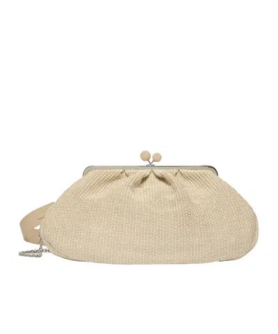Weekend Max Mara Large Pasticcino Shoulder Bag In Neutral