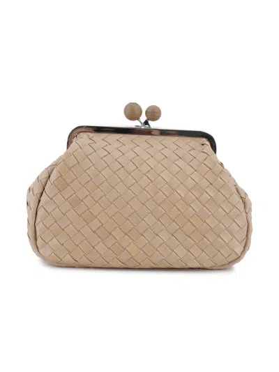 Weekend Max Mara Leather Bag In Neutral