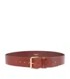 Weekend Max Mara Leather Belt In Multi