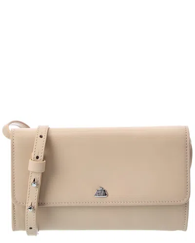 Weekend Max Mara Leather Crossbody In Blue