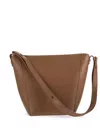 Weekend Max Mara Leather Shoulder Bag In White