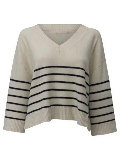 Weekend Max Mara "leva" Cashmere Sweater In Neutral