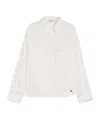 Weekend Max Mara Classic Linen Shirt In White