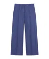 Weekend Max Mara "malizia Linen Nattè In Navy Blue