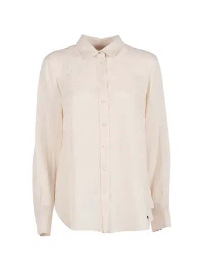 Weekend Max Mara Linen Shirt In Neutral
