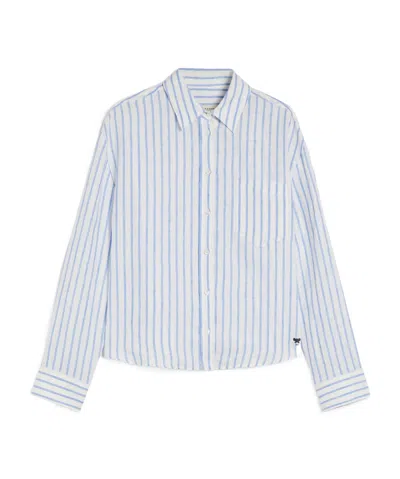 WEEKEND MAX MARA WEEKEND MAX MARA STRIPED BUTTON-UP SHIRT