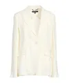 Weekend Max Mara Linen Single- Blazer In Camel