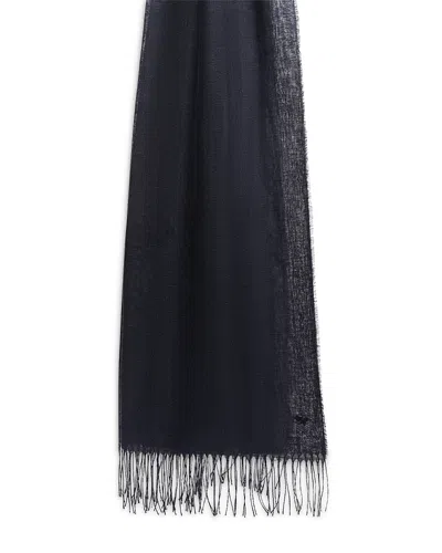 Weekend Max Mara Linen Stole In Blue