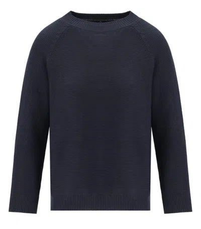 Weekend Max Mara Linz Navy Blue Crewneck Jumper
