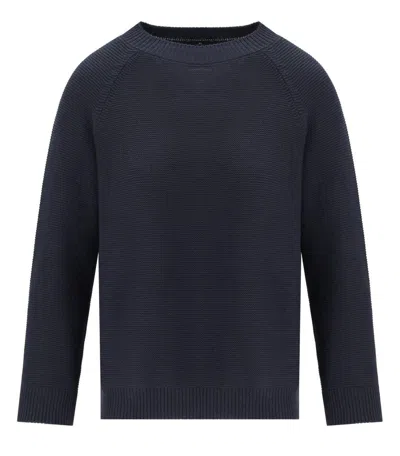 Weekend Max Mara Linz Navy Blue Crewneck Sweater