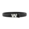 Weekend Max Mara Logo Belt In Black