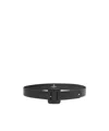 Weekend Max Mara Logo Belt In Black