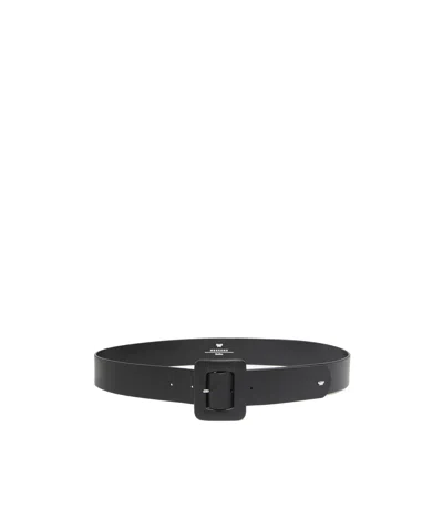 Weekend Max Mara Logo Belt In Black