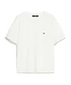 Weekend Max Mara Logo Cotton T-shirt In White