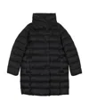Weekend Max Mara Logo Down Jacket In Black