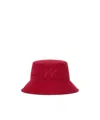 Weekend Max Mara Logo Embossed Bucket Hat In Red