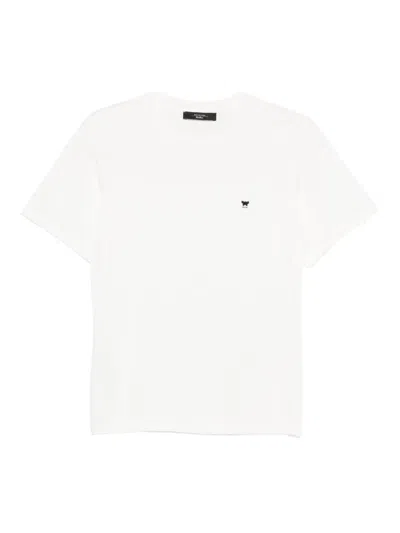 Weekend Max Mara Logo-embroidered Cotton T-shirt