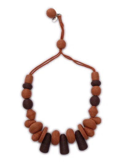Weekend Max Mara Logo Engraved Necklace