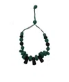 Weekend Max Mara Soraia Rope-detail Beaded Necklace In Green