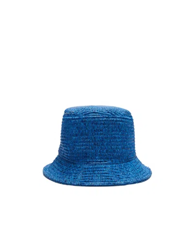 Weekend Max Mara Logo Hat In Blue