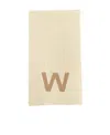 Weekend Max Mara Logo Knitted Scarf In Nude