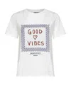 Weekend Max Mara Embroidered-print Cotton T-shirt