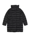 Weekend Max Mara Logo Quilted Down Jacket In Black
