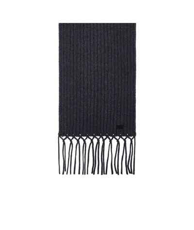 Weekend Max Mara Logo Scarf In Black