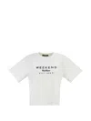 Weekend Max Mara Logo-print T-shirt In White