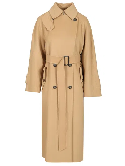 Weekend Max Mara Long Coat Cadine Coats Brown