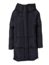 Weekend Max Mara Long Down Floor In Blue