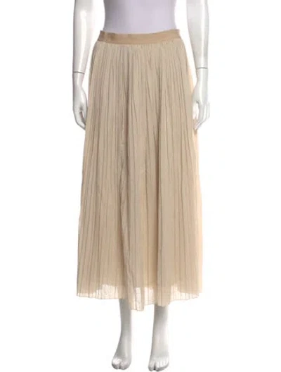 Pre-owned Weekend Max Mara Long Skirt In Neutral