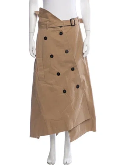 Pre-owned Weekend Max Mara Long Skirt In Neutrals